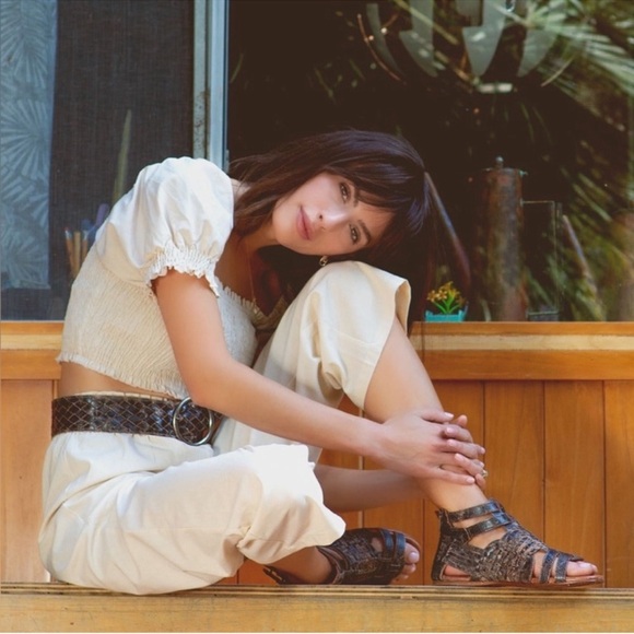 Bed Stu Claire III Brown Leather Huarache Women's SAndals - Picture 2 of 9